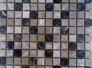 Плитка мраморная Mosaik Victoria L.Emp./D.Emp. (30x30x1)