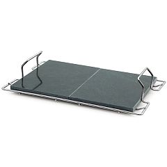 Каменный противень  с ручками 60x40 см