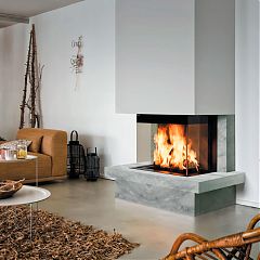 Облицовка ALBA (Marbre Blanc) под топку FV